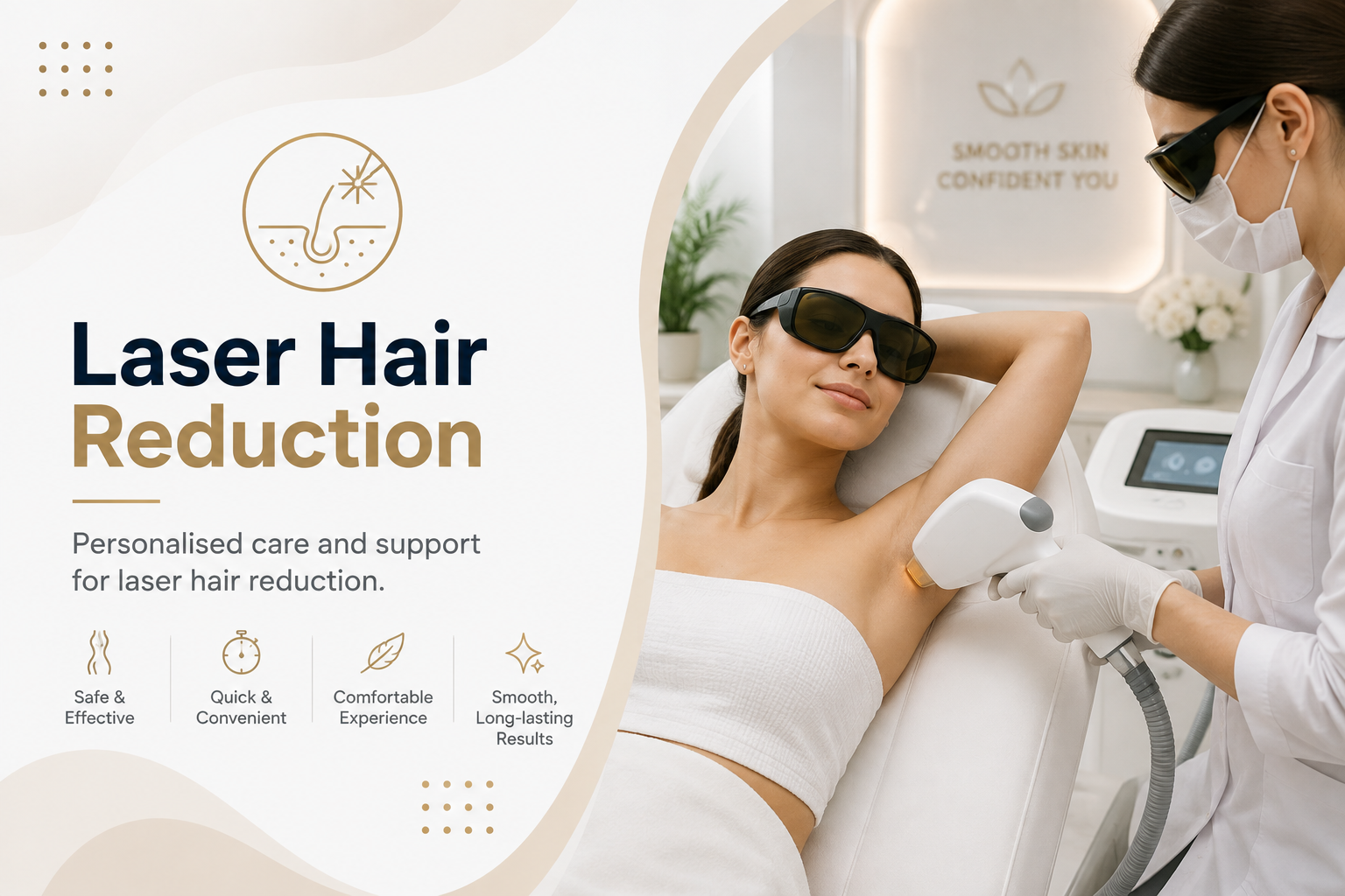 Laser hair reduction