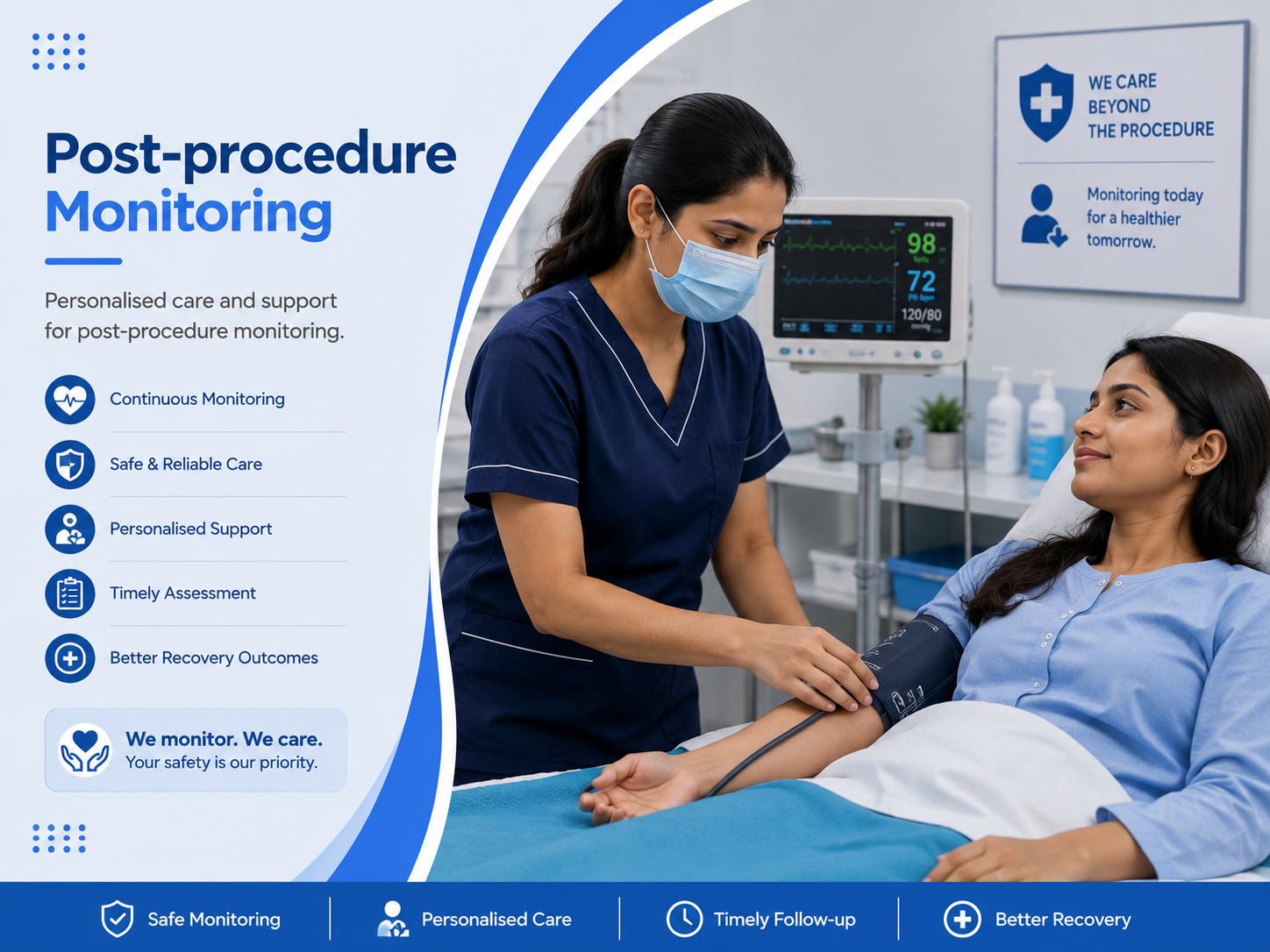 Post-procedure monitoring