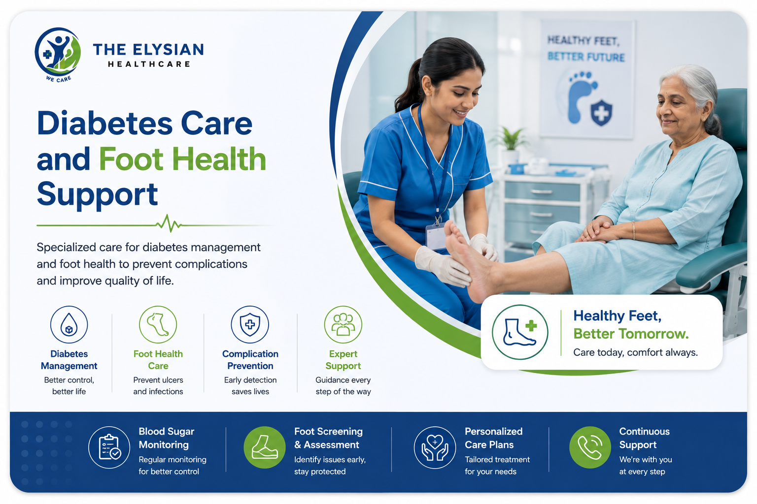 Diabetes Care and Foot Health Support
