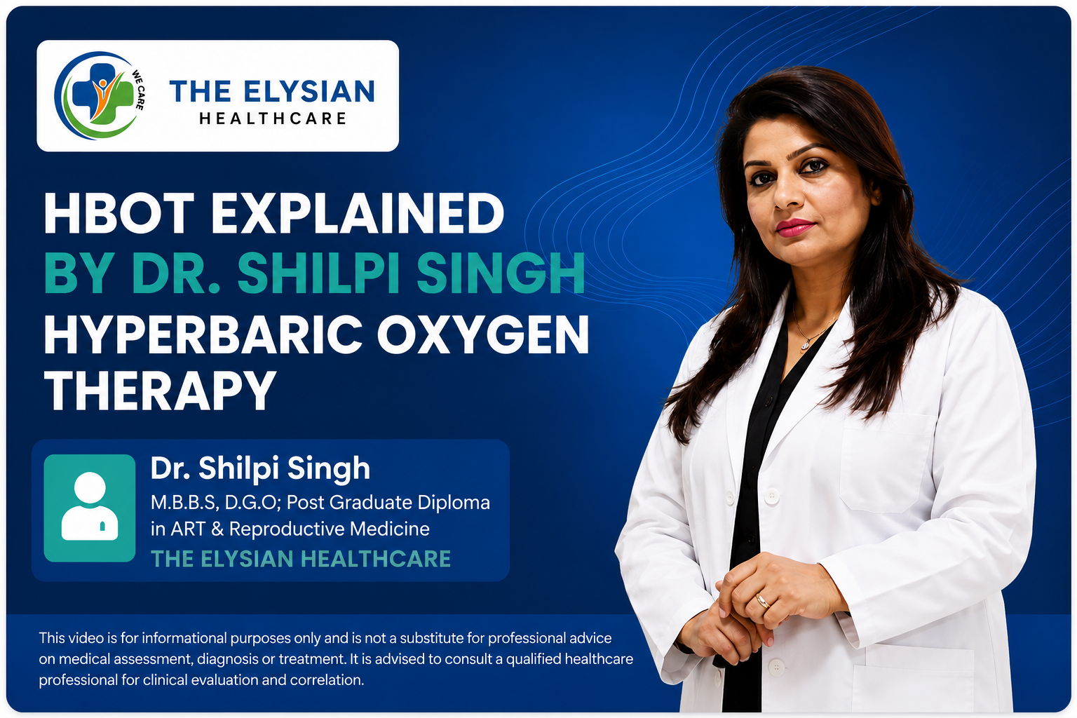 HBOT Explained by Dr. Shilpi Singh | Hyperbaric Oxygen Therapy